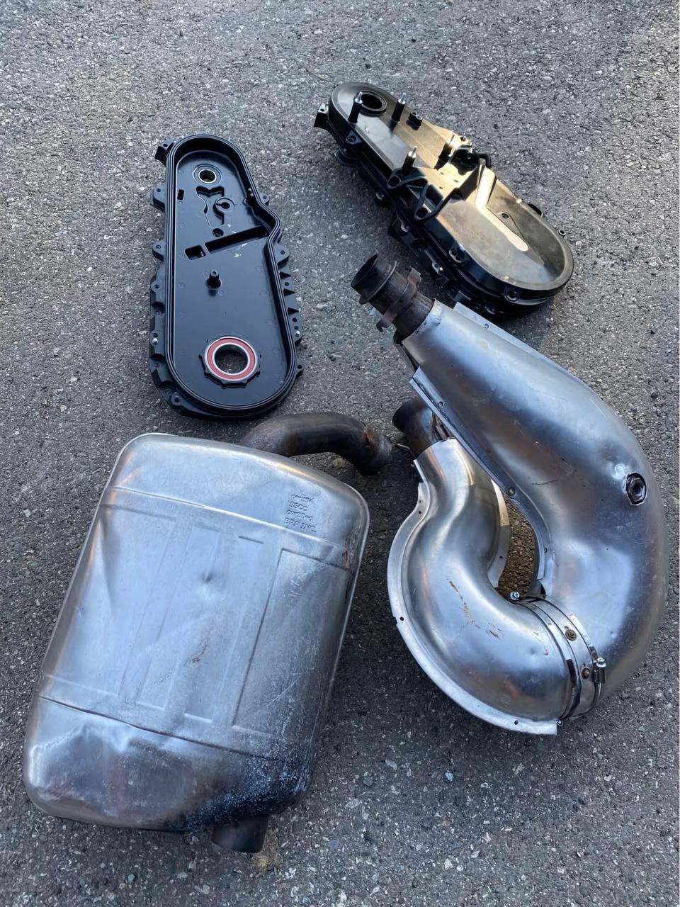 Ski-doo Lynx Expansion Chamber - Image 3